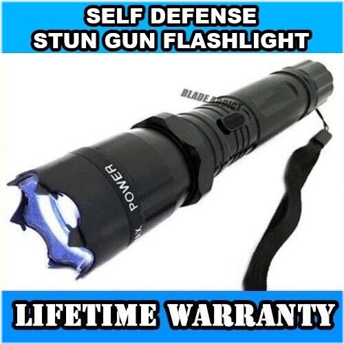 Guardian Tactical Flashlight with Stun Feature and Case