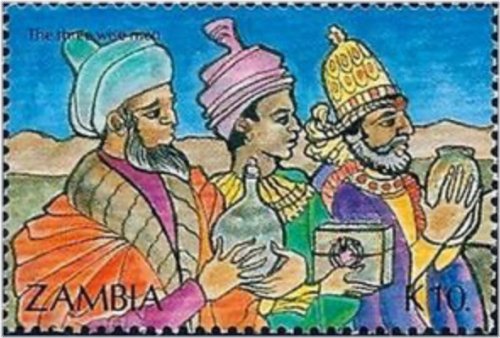 Zambian Wise Men Stamp