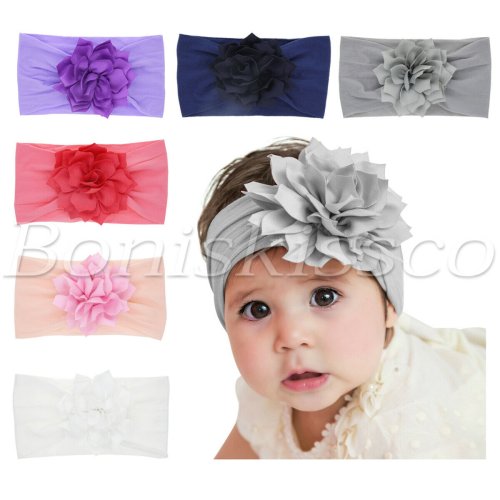 Lotus Bloom Headwraps for Infants and Toddlers