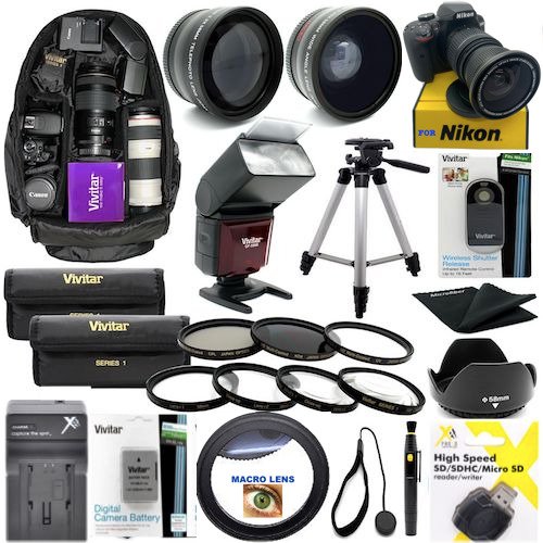 Nikon D3500 Camera Kit with Accessories