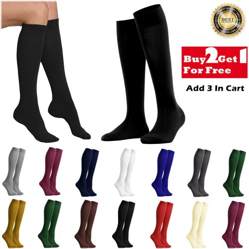 Eleganza Stretch Knee High Socks