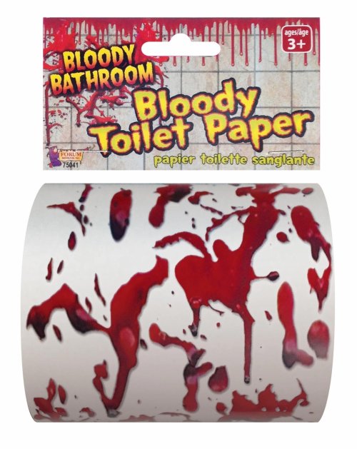 Spooky Toilet Paper Roll Décor