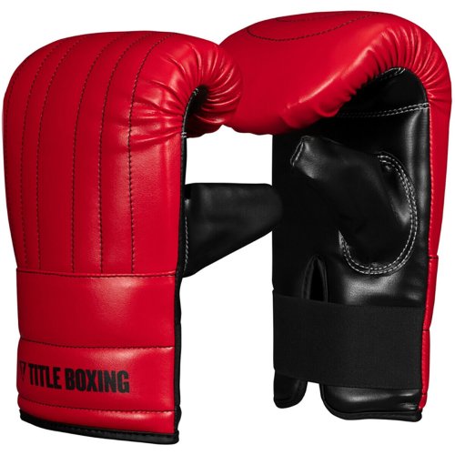 Red and Black Old School Bag Gloves 3.0