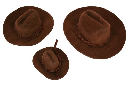 Rustic Charm Cowboy Hats - Customizable Size and Pack Options