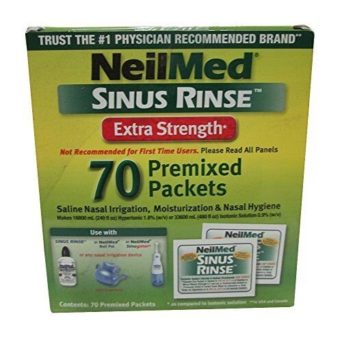 Soothing Saline Nasal Rinse - Extra Strength (2 Pack)