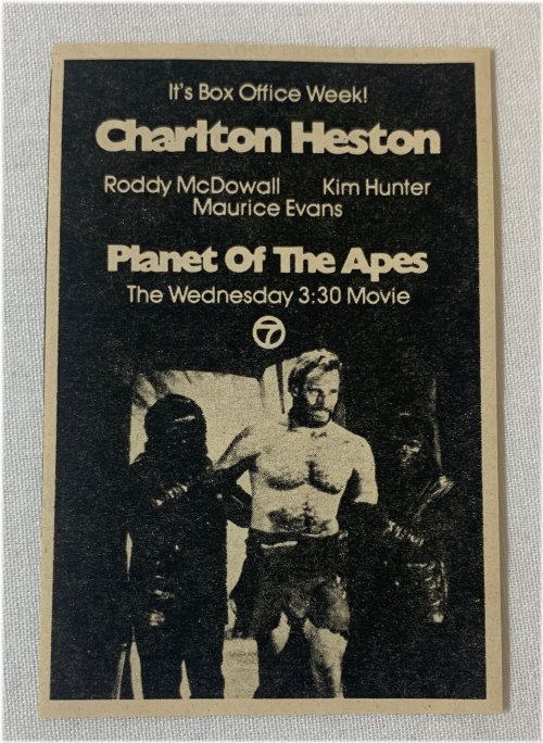 Apes Ad Blast from the Past