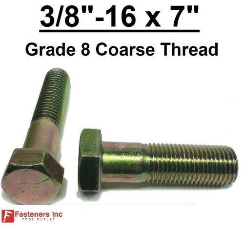 Yellow Zinc Grade 8 Cap Screw