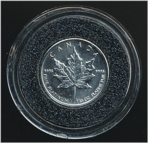 Maple Leaf Platinum Coin - Limited Mintage 2000