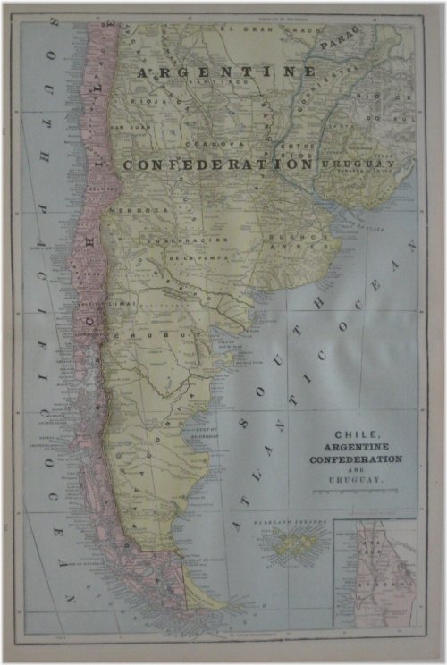 South American Explorations: 1893 Map Collection