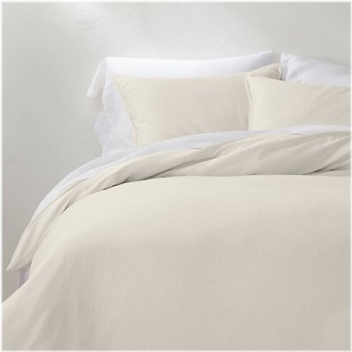 Natural Linen Duvet Cover Set