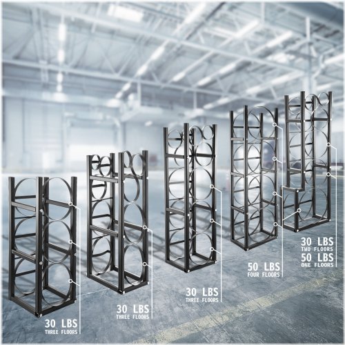 Gas Cylinder Storage Rack