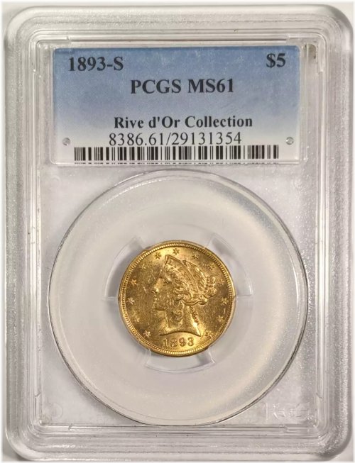 Golden Liberty Half Eagle