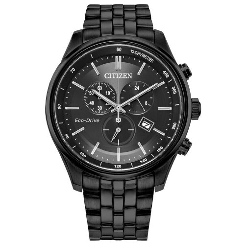 Eco-Drive Chronograph Black Watch