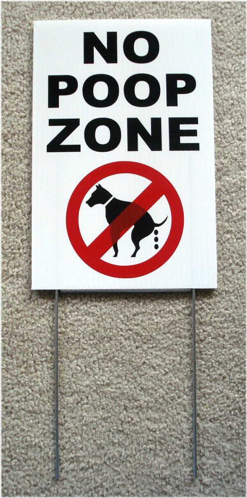 Canine Waste-Free Zone