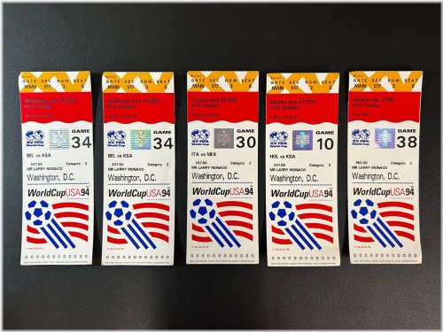 World Cup USA 1994 R.F.K. Stadium Match Set