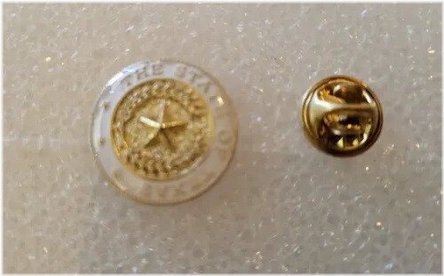 Texas Rangers Heritage Lapel Pin