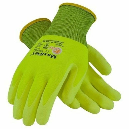 MaxiFlex Hi-Vis Nitrile Foam Gloves