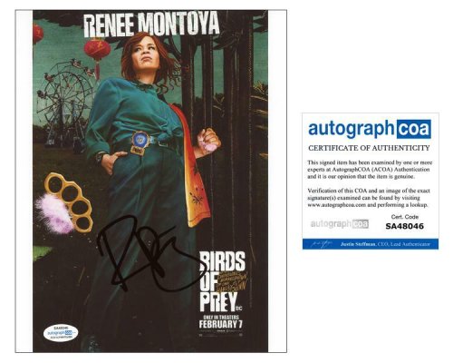 Renee Montoya "Birds of Prey" Autographed Photo