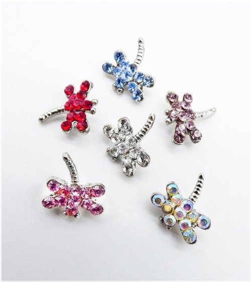 Dragonfly Sparkle Toe Ring