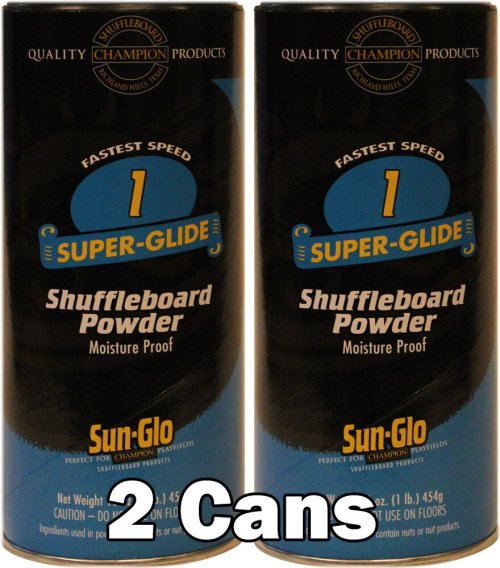 Sun-Glo Shuffleboard Powder Wax Set
