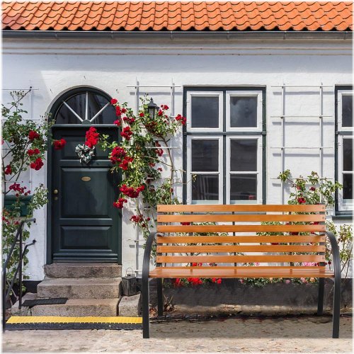 Parkside Wood and Metal Bench