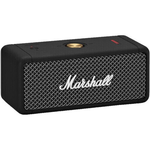 Emberton Black Bluetooth Speaker by Marshall