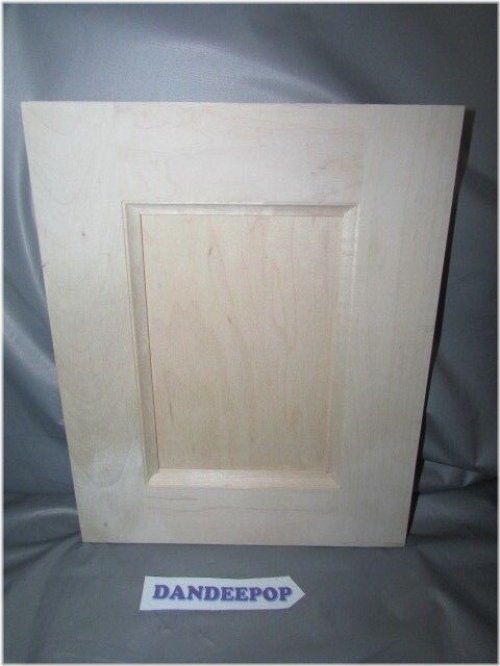 Maple Shaker Flat Unfinished Door