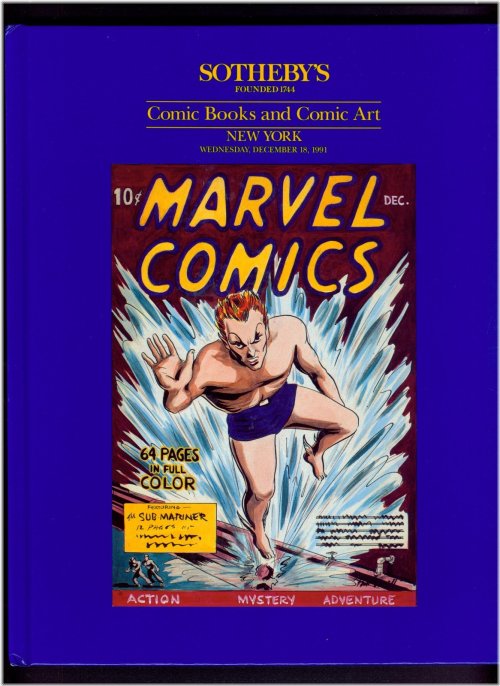 Comic Art Archive Catalog
