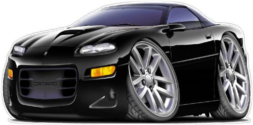 Retro Muscle Car Wall Decal