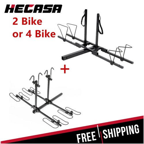 Hitch-Mounted Bicycle Carrier