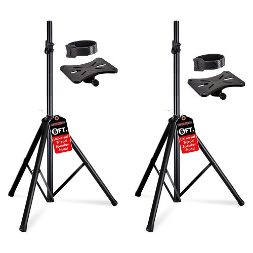 Pro Audio Tripod Speaker Stands Set