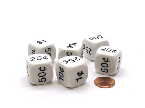 Money Math Dice