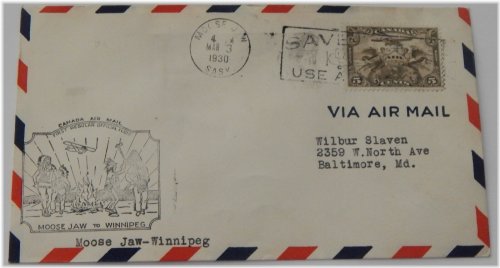 Canadian Flight Commemorative Envelope