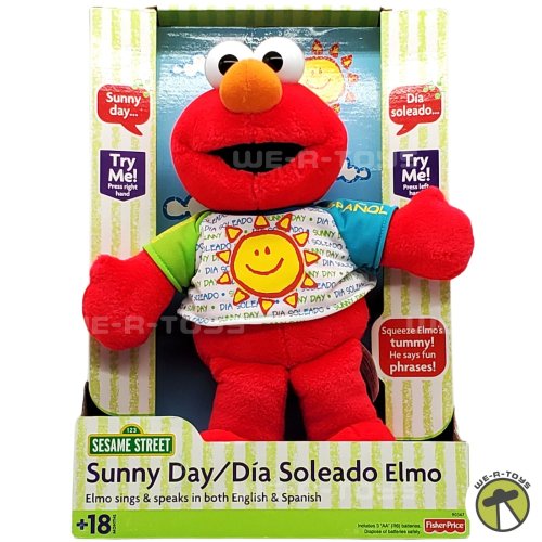 Sunny Day Elmo Plush Toy