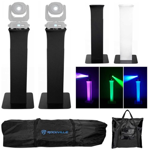 Adjustable Totem Lighting System with Scrims and Bags