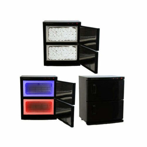 Black Double Towel Warmer by K-Concept