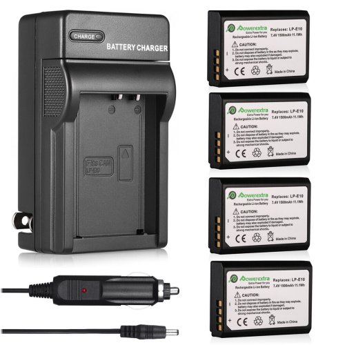 PowerPack ChargeSet for Canon EOS Rebel Cameras