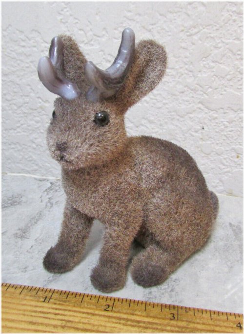 Jackalope Fuzzy Miniature Oddity