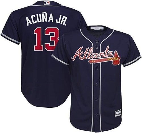 Braves #13 Toddler Jersey - Ronald Acuna Jr