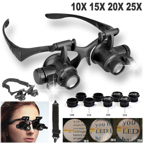 IllumiView Jewelry Repair Magnifier Set