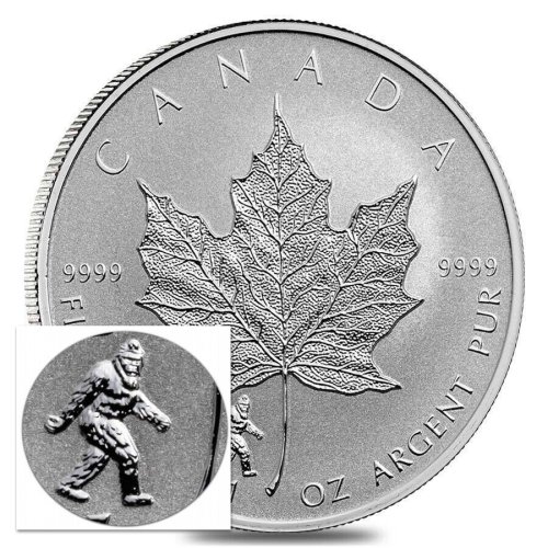 Maple Leaf Bigfoot Commemorative Coin