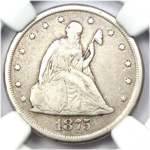 Carson City 20C Coin - NGC VF Detail