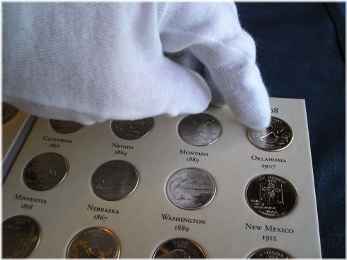 State and Territory Coin Collection Binder