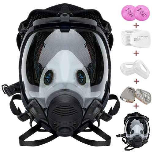 Respirator Cartridges for 17-in-1 Full Face Gas Mask