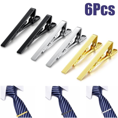 Metal Tie Pin Set