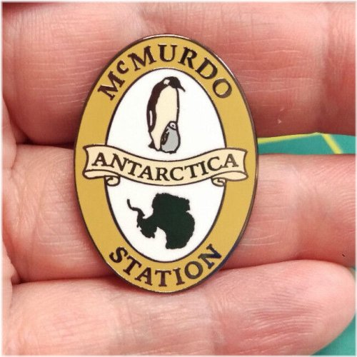 Antarctic Expedition Souvenir Pin