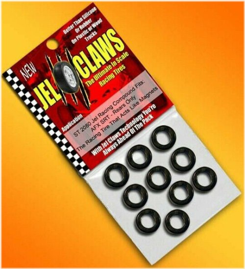 HO Slot Car Rear Tires by Jel Claws