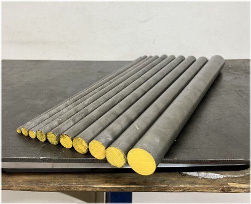 Steel Bar Assortment - 10 Round Bars