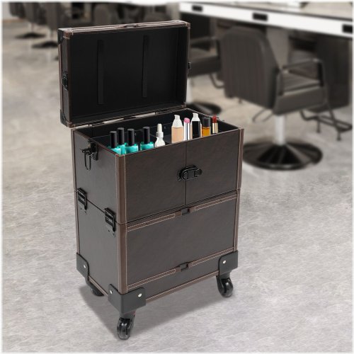 Makeup Artist Rolling Organizer Box