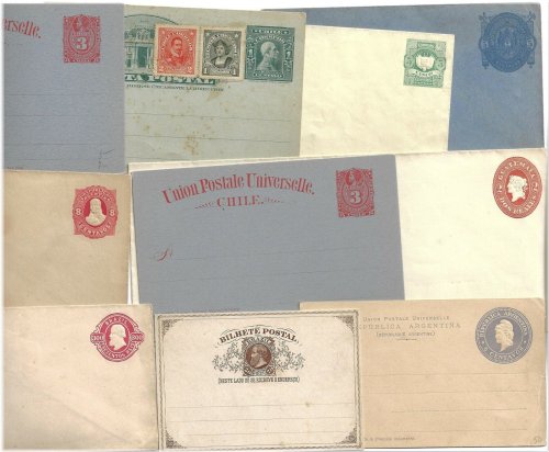 South American Postal Envelopes Collection